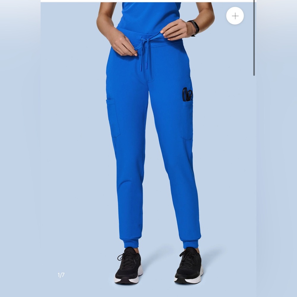 Mandala 9 Pocket Joggers Royal Blue